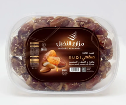 Show details for Dates Sugai with almond honey and sesame  Picture of Dates Sugai with almond honey and sesame