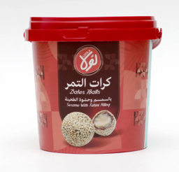 Show details for (Loola) Dates Balls with Sesame and Tahini Filling  Picture of (Loola) Dates Balls with Sesame and Tahini Filling