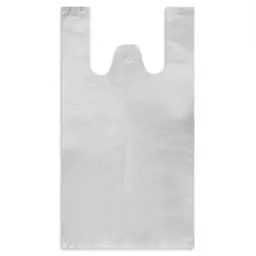 Show details for White Plastic Bag Hanger Picture of White Plastic Bag Hanger