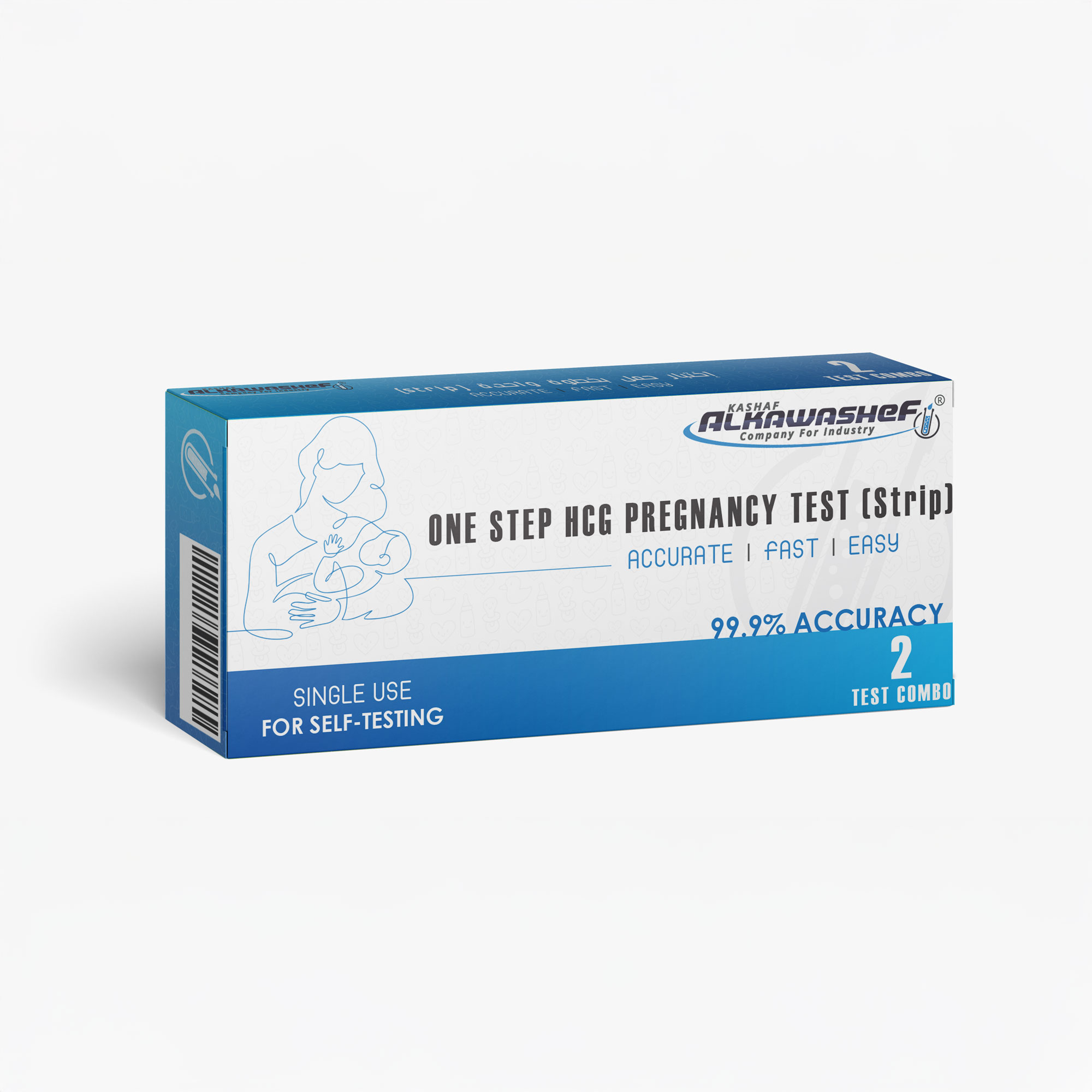 Picture of One Step HCG Pregnency Test Strip