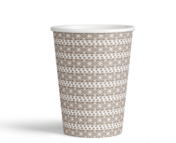 Show details for Paper cup 9oz brown Saudi heritage Picture of Paper cup 9oz brown Saudi heritage