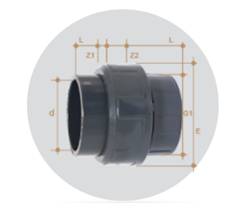 Show details for Union with O-Ring Picture of Union with O-Ring