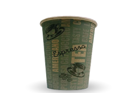 Show details for Paper cup 7oz green Espresso Picture of Paper cup 7oz green Espresso