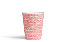 Show details for Paper cup 4oz red Saudi heritage Picture of Paper cup 4oz red Saudi heritage