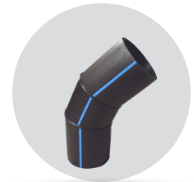 Show details for Segmented Bend 45° Picture of Segmented Bend 45°