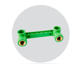 Show details for DOUBLE FEMALE ELBOW 90˚W/ TAPE CONNECTOR PN25 Picture of DOUBLE FEMALE ELBOW 90˚W/ TAPE CONNECTOR PN25