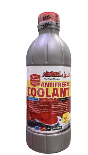 Picture of AlBadeel radiator coolant red color, 1 liter.