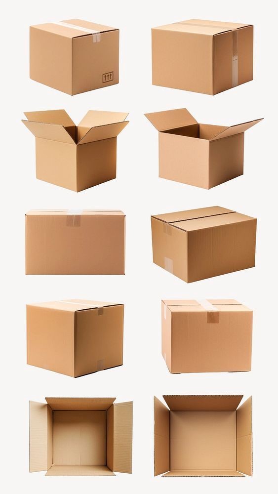 Picture of RSC Boxes with Flexo Printing