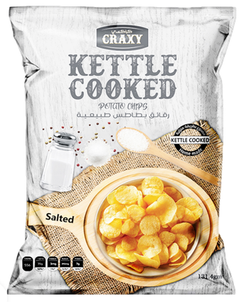 Изображение Craxy Kettle potato chips salt 